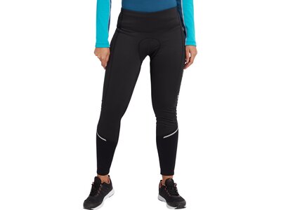 NAKAMURA Damen Tight Da.-Fahrrad-Hose Arktos TGT W Schwarz