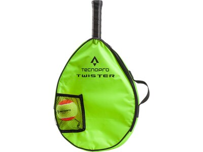 TECNOPRO Kinder Tennisset "Twister 21" besaitet Gelb