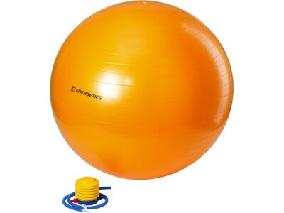 ENERGETICS Gymnastikball mit Pumpe Orange