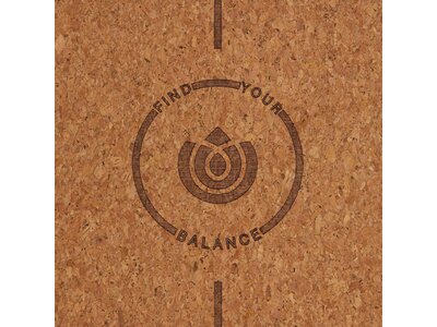 ENERGETICS Matte Yoga-Matte Yoga Cork mat Braun