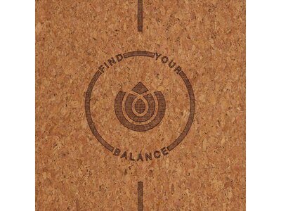 ENERGETICS Matte Yoga-Matte Yoga Cork mat Braun