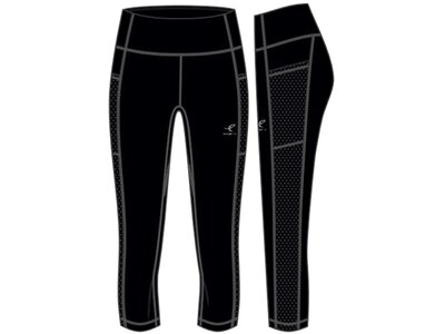 ENERGETICS Damen Tight Da.-Tight 3/4 Kayla 3/4 W Schwarz