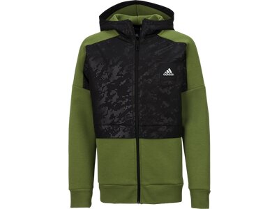 ADIDAS Kinder Kapuzensweat ID COVER UP Grün