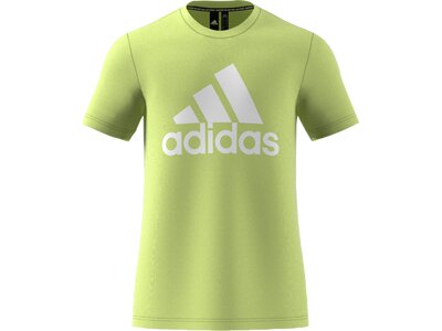 adidas Herren Logo Tee Sportmode T-Shirt Gelb