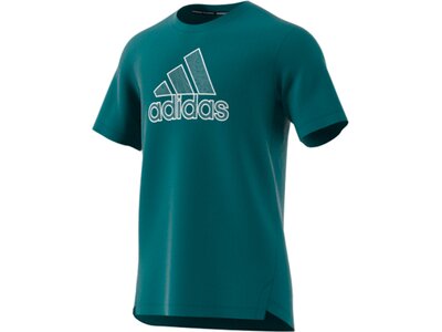 ADIDAS Herren Shirt M BOS PB TEE Blau