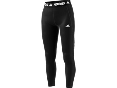 ADIDAS Damen Tight TF 3BAR L T Schwarz