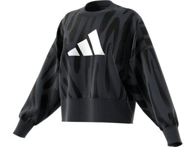 ADIDAS Damen Sweatshirt W FI FF CREW Schwarz