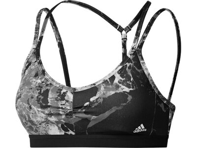 ADIDAS Damen BH YO ESS LS AOP B Schwarz