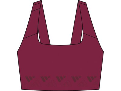 ADIDAS Damen BH TRN MS 3B LOGO Lila