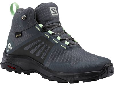 SALOMON Damen Multifunktionsstiefel SHOES X-RENDER MID GTX W Ebony/Black/Sto Grau