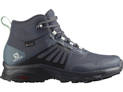 SALOMON Damen Multifunktionsstiefel SHOES X-RENDER MID GTX W Ebony/Black/Sto Grau