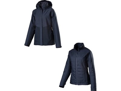 SCHÖFFEL Damen Doppeljacke 3in1 Jacket Luanda2 Blau