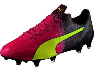 PUMA Herren Fussball-Rasenschuhe Herren Fußballschuhe evoSpeed 1.5 Tricks Pink