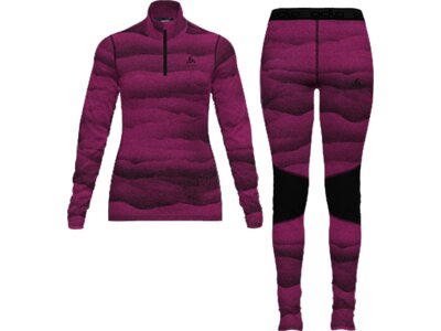 ODLO Damen Unterwäschenset Set long WHISTLER ECO Pink