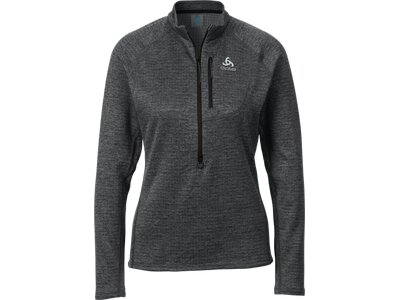 ODLO Damen Rolli Mid layer 1/2 zip FLI Grau