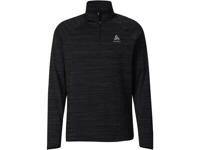 ODLO Herren Rolli Mid layer 1/2 zip STEAM Schwarz