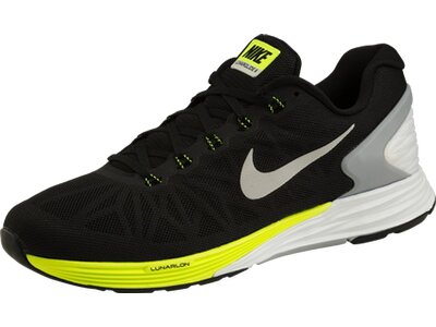 NIKE Herren Laufschuhe LUNARGLIDE 6 Schwarz