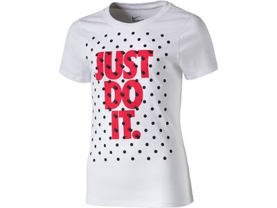 NIKE Kinder T-Shirt JDI SHADOW DOT TD Weiß