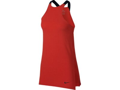 NIKE Damen Trainingstop Rot