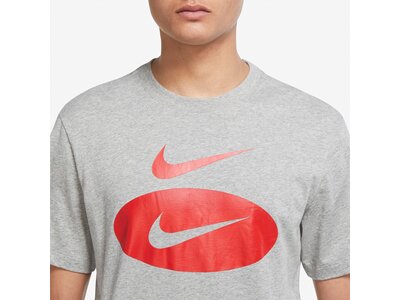 NIKE Herren Shirt M NSW SWOOSH OVAL HBR TEE Pink