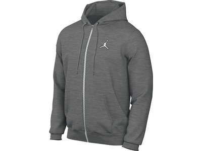 NIKE Herren Unterjacke M J ESS FLC FZ HOODIE Grau