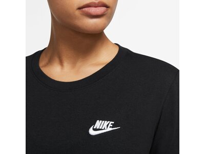 NIKE Damen Shirt W NSW TEE CLUB Schwarz