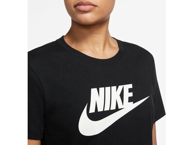 NIKE Damen Shirt W NSW TEE ESSNTL ICN FTRA Schwarz