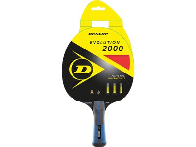 DUNLOP Tischtennis-Schläger EVOLUTION 2000 Gelb