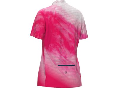 LÖFFLER Damen Trikot DA. BIKE SHIRT CLOUDY 2 Pink