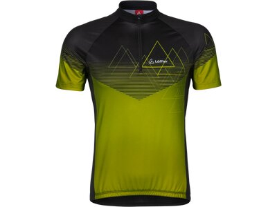 LÖFFLER Herren Trikot HR. BIKE-JERSEY PEAKS MID Schwarz
