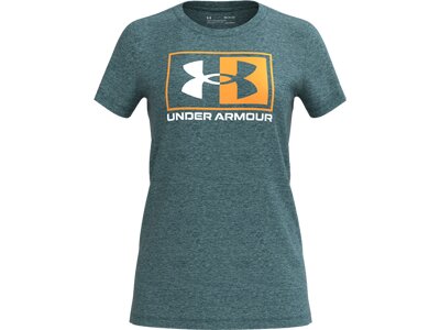 UNDER ARMOUR Damen Shirt TECH TWIST BOX LU SSC Blau