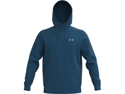 UNDER ARMOUR Herren Kapuzensweat UA ARMOUR FLEECE FZ HOODIE Blau