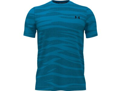 UNDER ARMOUR Herren Shirt UA SEAMLESS NOVELTY SS Blau