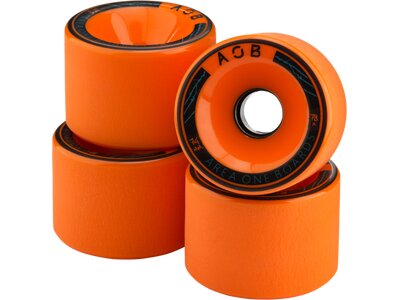 AOB Skateboard WHEEL ORANGE - 83A Orange