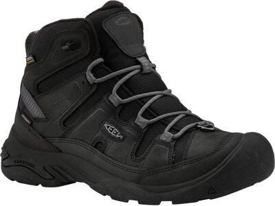 KEEN Herren Trekkingstiefel CIRCADIA MID POLAR M-BLACK/STEEL GREY Schwarz