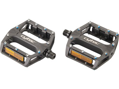 CYTEC Pedale Fahrrad-Pedal Flat Grau