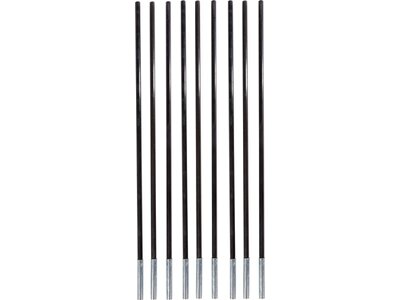 McKINLEY Zeltgestänge Universal Fiberglas Schwarz