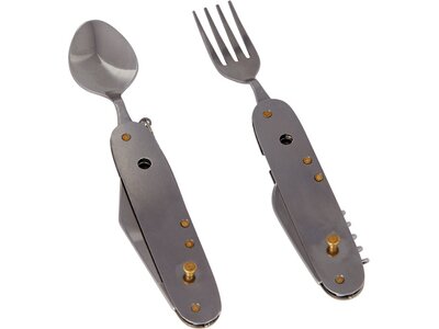 McKINLEY Outdoor-Besteck faltbar Silber