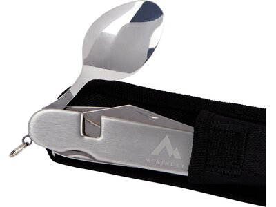 McKINLEY Outdoor-Besteck faltbar Silber