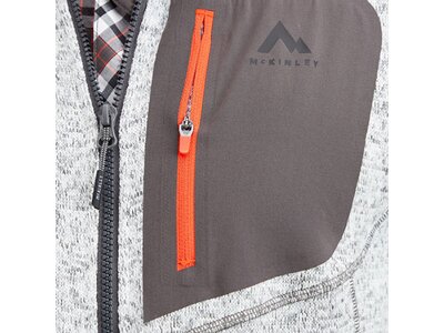 McKINLEY Herren Fleecejacke "Skeena II" Grau