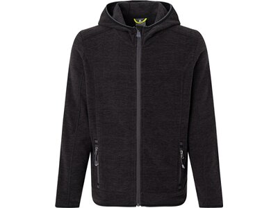 McKINLEY Kinder Fleecejacke Choco III Schwarz