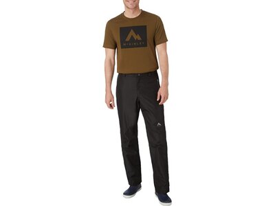 McKINLEY Herren Regenhose "Carlow ux" Kurzgröße Schwarz
