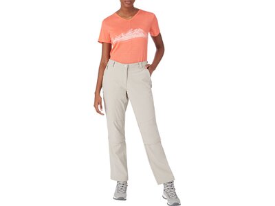 McKINLEY Damen Zipp-Off-Hose mit Insektenschutz "Mandorak" Grau