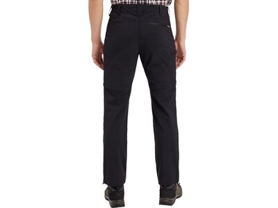 McKINLEY Herren Zipp-Off-Hose "Malloy" Kurzgröße Schwarz