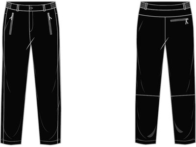 McKINLEY Herren Hose Gambell PNT M sht Schwarz