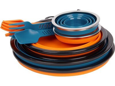 McKINLEY Geschirr Eating set SIL 2P Blau