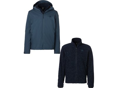 McKINLEY Herren Doppeljacke He.-Doppel-Jacke Tessi 3:1 II M Blau