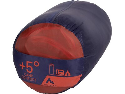 McKINLEY Schlafsack Decken-Schlafs. Camp Comfort II 5 Rot