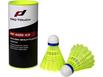 PRO TOUCH Badminton-Ball SP 400 x3 Gelb