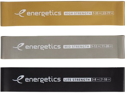 ENERGETICS Mini Bands Set Pro 1 Grau